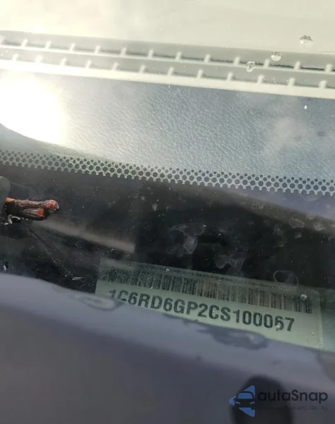 2012 Dodge Ram 1500 Slt z USA, uszkodzony, nr VIN 1C6RD6GP2CS100067